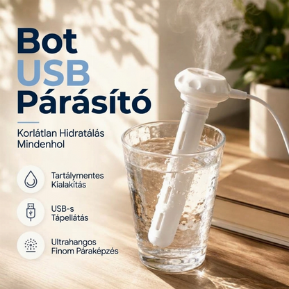 Mini hordozható USB párásító