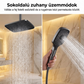 🚿 LED digitális kijelzős esőztető zuhanyrendszer | Kényelmes zuhanyozás, hőmérséklet kijelzéssel🌡️