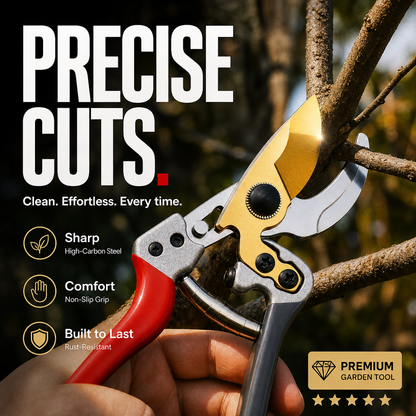🌿✂️ Metszen gyorsan és tisztán! SK5 metszőolló – Ideális gallyakhoz, sövényekhez és kerti munkákhoz ✨