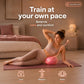 🤸15 cm jóga labda | Méhsejtmintás robbanásbiztos Pilates labda